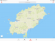 Screenshot der Offline-Ibiza-Karte auf dem iPad. Du kannst in die Karte hineinzoomen und so auch die Straßennamen sehen. (Screenshot aus der App CityMaps2Go Pro)